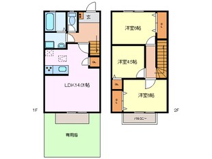 アンジェの物件間取画像